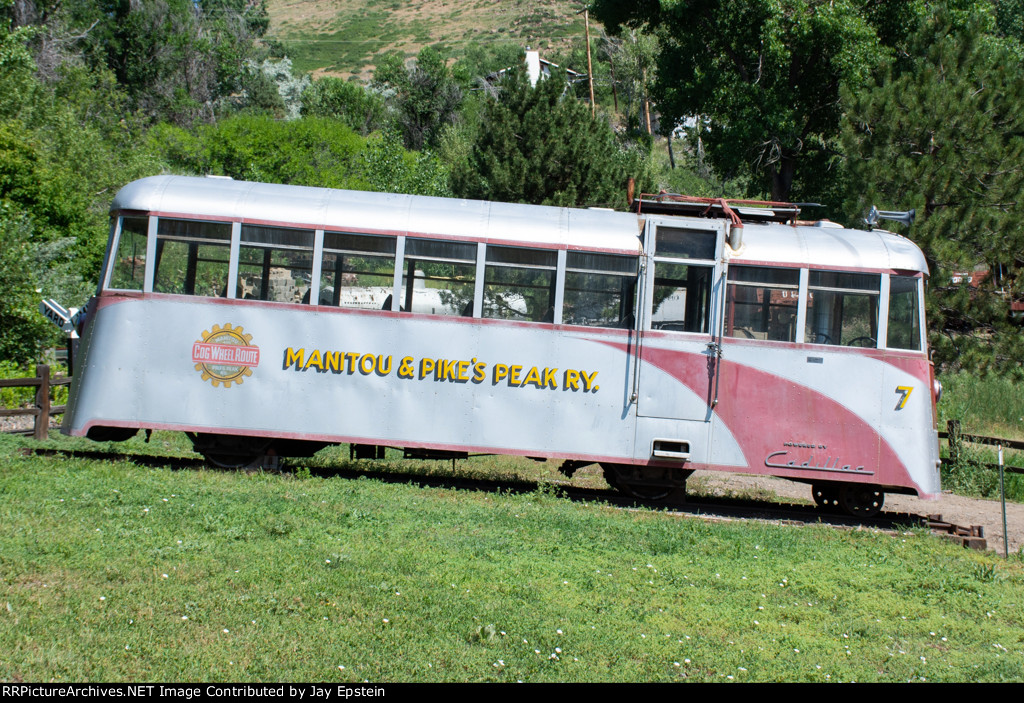 MPP 7 is on display at the Colorado Railroad Museum 